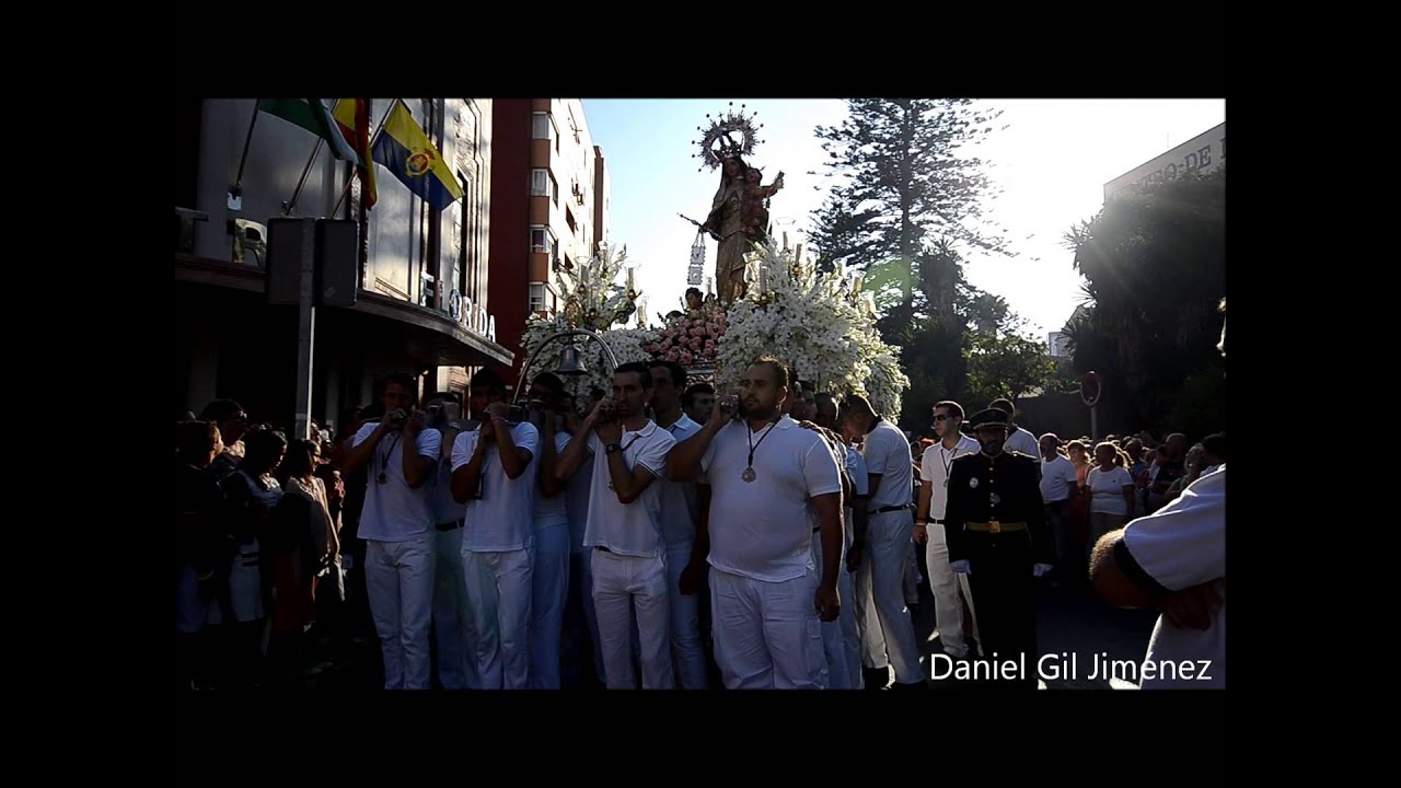 Salida de la Virgen del Carmen de Algeciras 2013