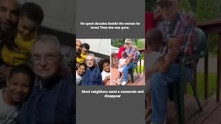 At 84, He Buried His Wife — Then the Family Next Door Adopted Him 🏡💔🤝👴