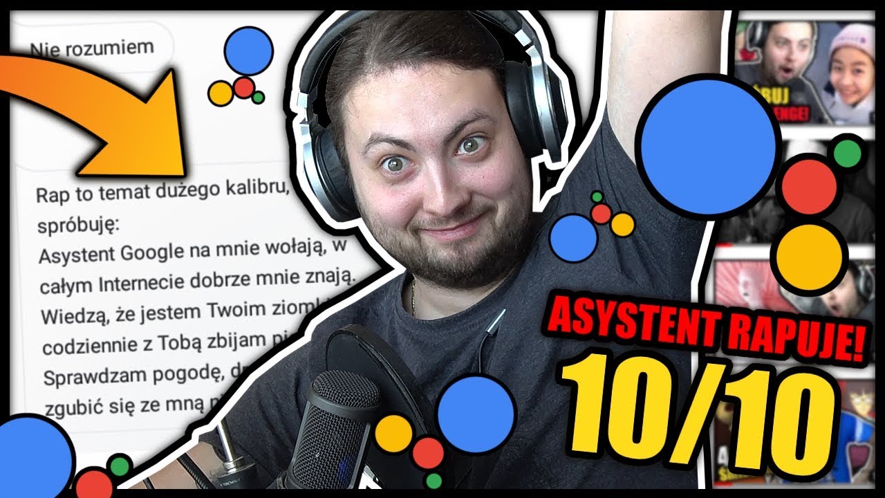 Update Asystent GOOGLE Śpiewa i RAPUJE!