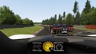 Battle Onboard Ferrari LaFerrari vs Lamborghini Centenario Racing at Nurburgring-Nordschleife