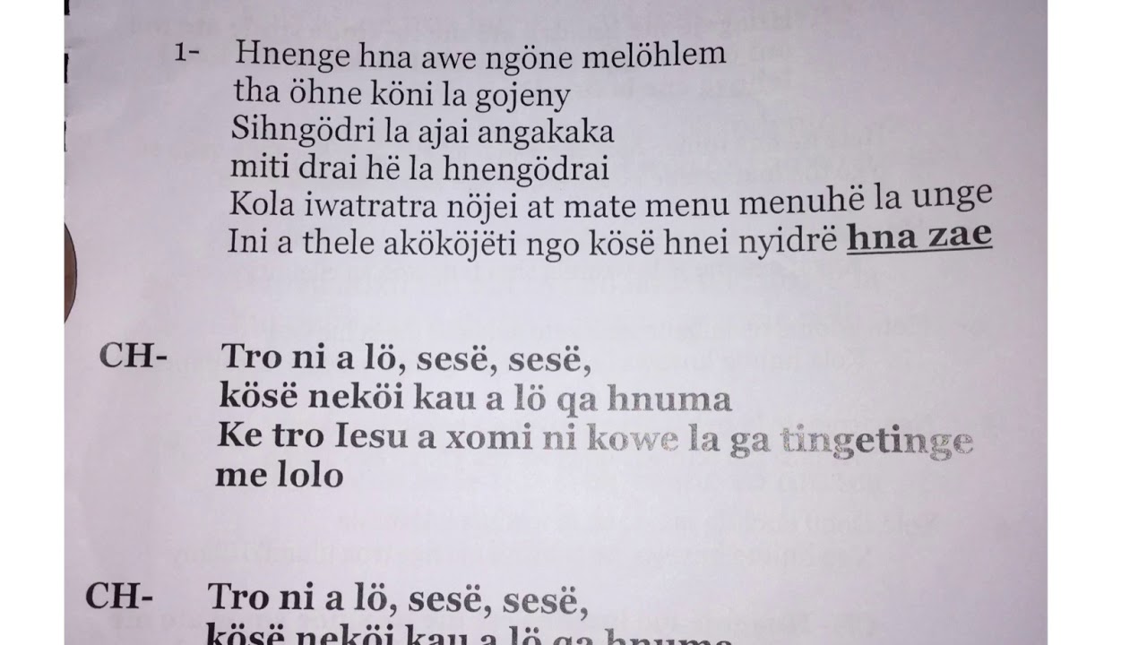 Taperas: Hnenge hna awe