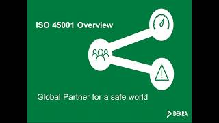 Introduction to ISO 45001 Webinar - May 17, 2018