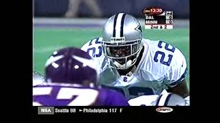 1999   Dallas Cowboys  at  Minnesota Vikings  MNF   Week 9