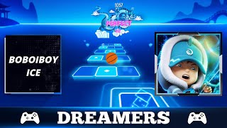 Tiles Hop: EDM Rush! - DREAMERS (Cover Parody) BoBoiBoy Characters!!! screenshot 4