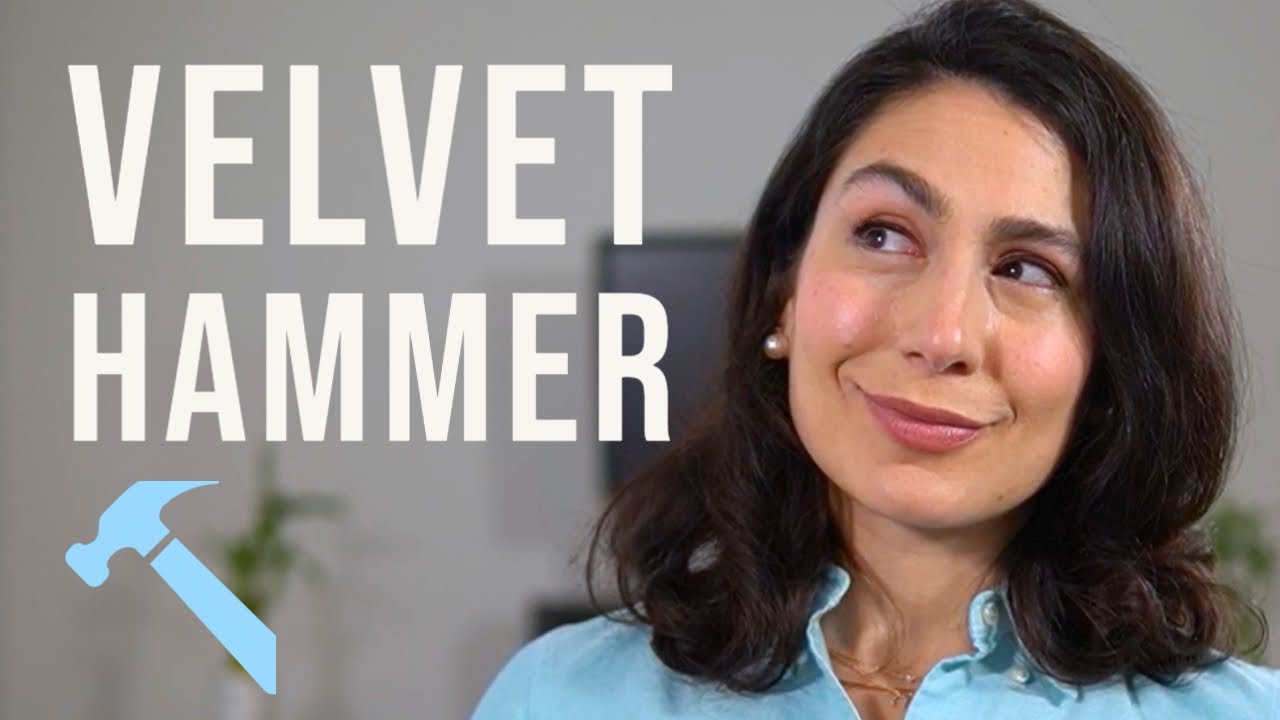 Velvet Hammer Method To Giving Constructive Criticism YouTube