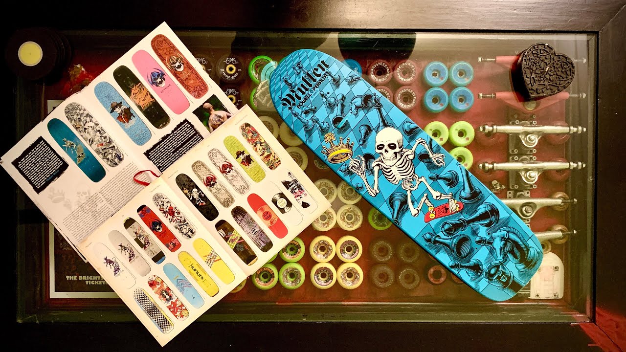 SKATE COLLECTION CLOSE-UPS Ep.51 Powell Peralta Rodney Mullen “Chessboard” Bones Brigade reissue #1