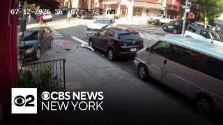 Video shows chain-reaction crash into Brooklyn deli Video shows chain-reaction crash into Brooklyn deli