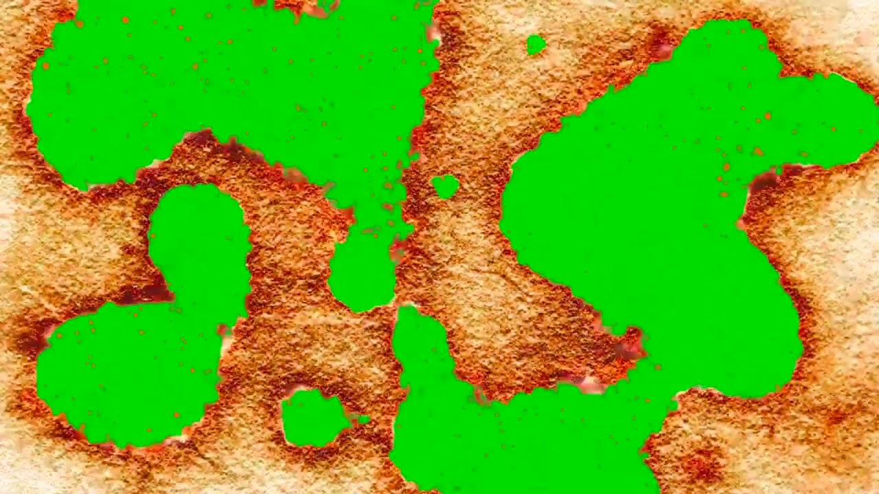 Page burn opening green screen | Page burn green screen 