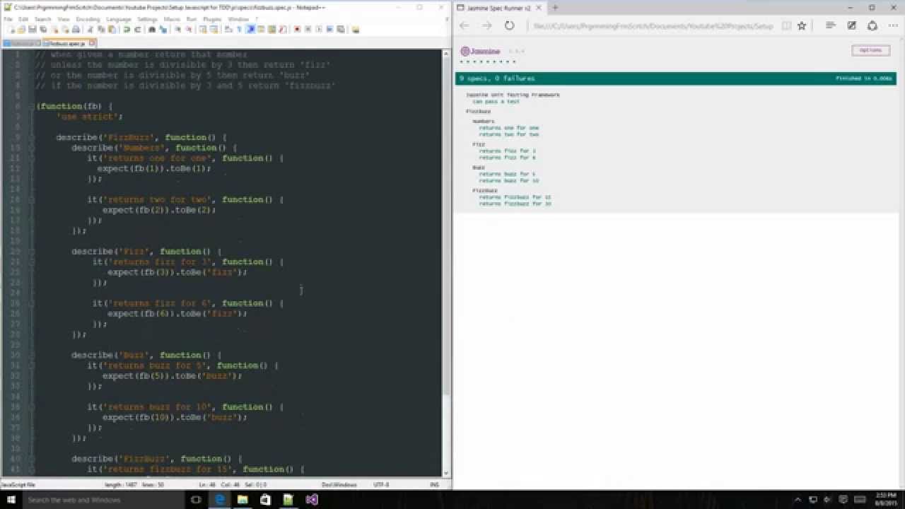 Fizzbuzz code kata - YouTube