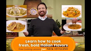 Italian Cooking Class with Nick Stellino