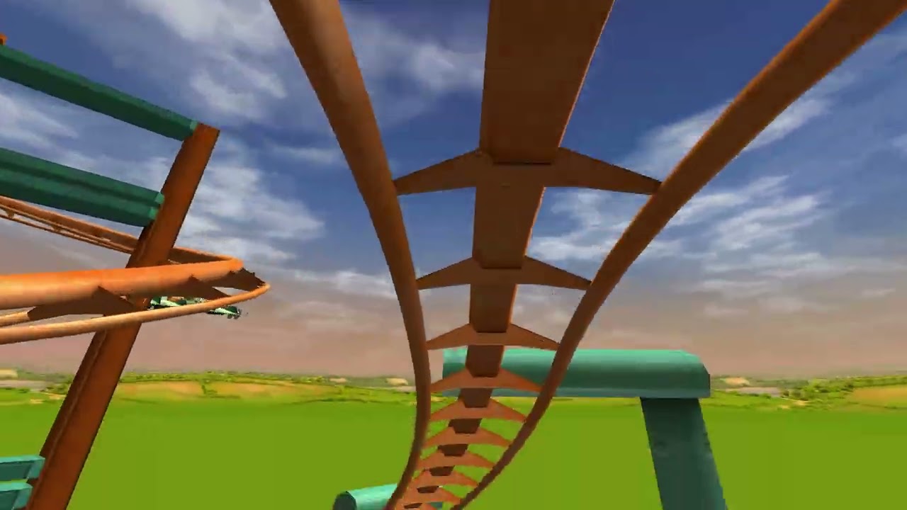 RCT3 - The Glider Coaster - Flying Dream