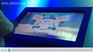 Multi-touch Screen for Standard Chartered