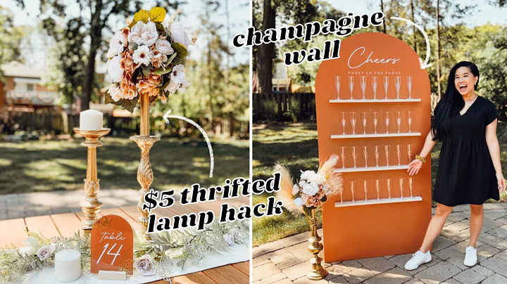 *NEW* DIY WEDDING DECOR IDEAS! | Chiara Arch Champ...