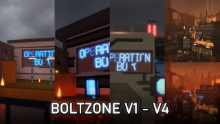 FLOOD ESCAPE 2 - EVERY BOLTZONE VERSION (V1-V4)