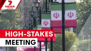 Netanyahu arrives in Washington for crucial Trump talks | 7NEWS