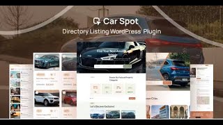 CarSpot - Car Directory Listing WordPress Plugin By e-plugins