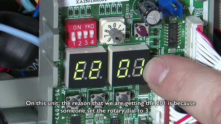 E201 Error Code on Previous Model FJM