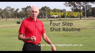 Four step shot routine