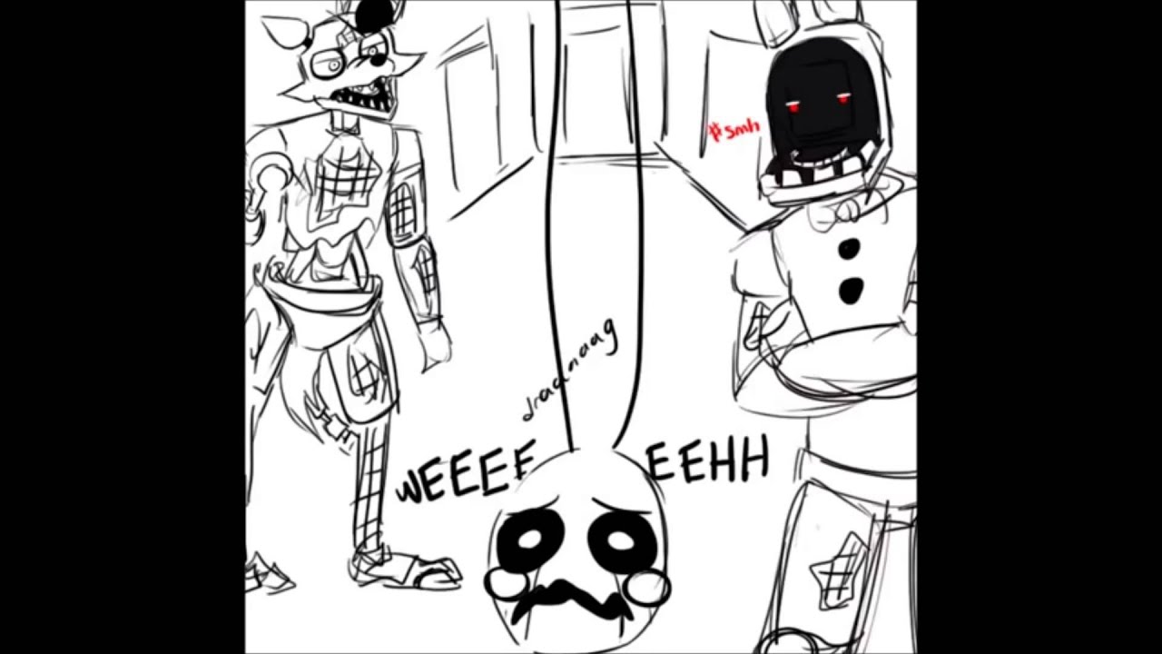 Baby puppet : FNAF comic by rebornica