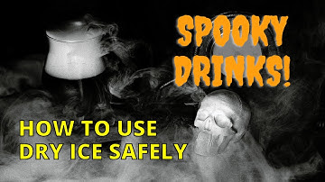 How to Safely Use Dry Ice | Foggy Smoky Drink