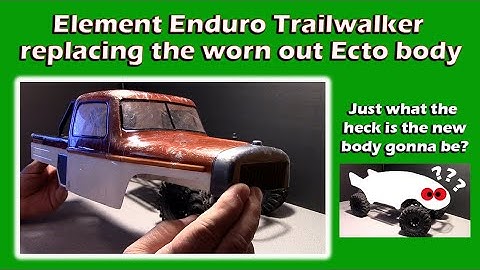 Replacing the Worn Out Ecto Body on the Element Enduro Trailwalker. New Body Debut!!!