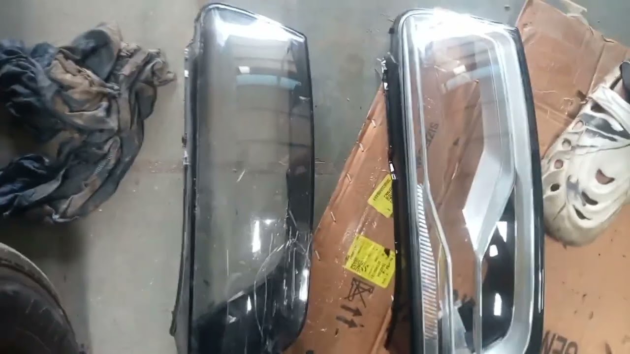 Audi Q3 front light glass replacement