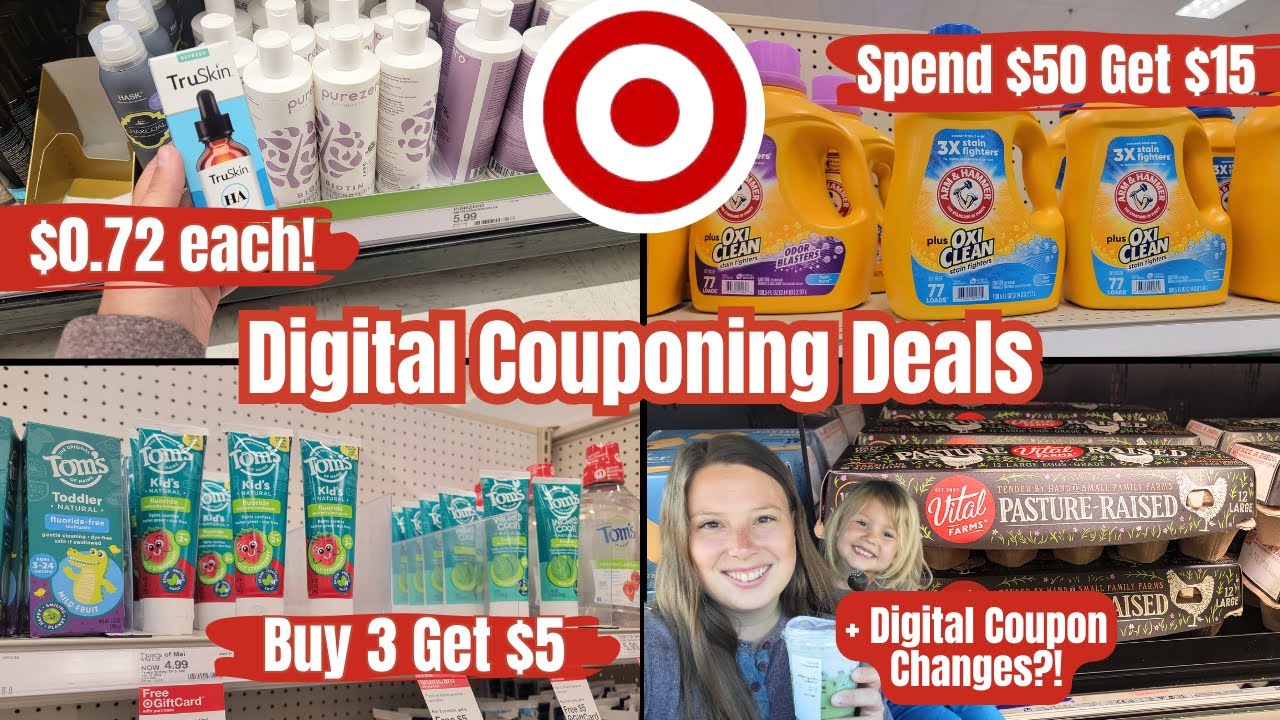 Target Couponing Deals This Week 3/24-3/31 + Big Digital Coupon Change