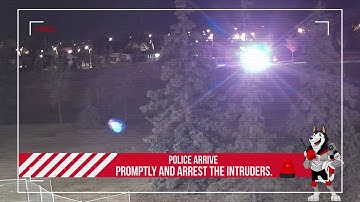 24/7 Live Video Monitoring Prevents Major Damage | Police Arrest Intruders On-Site