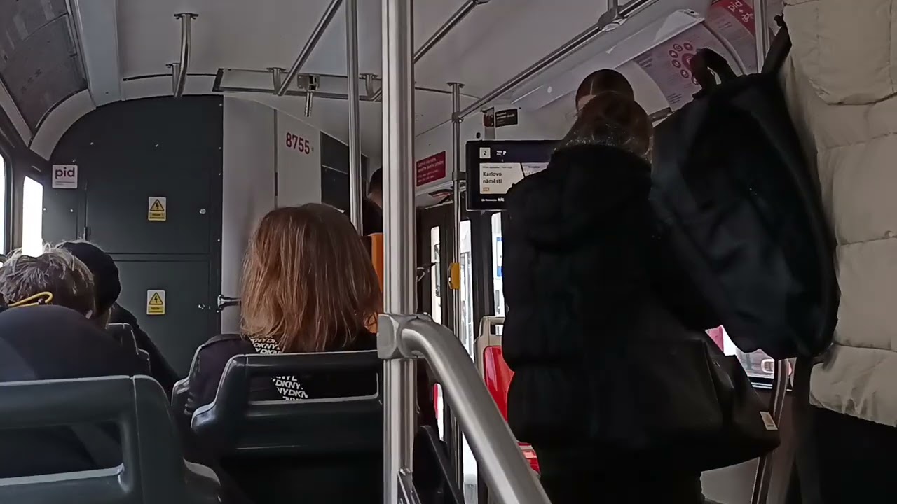 950. 4 3 2026. Praha1. Маршрут трамвая 2.