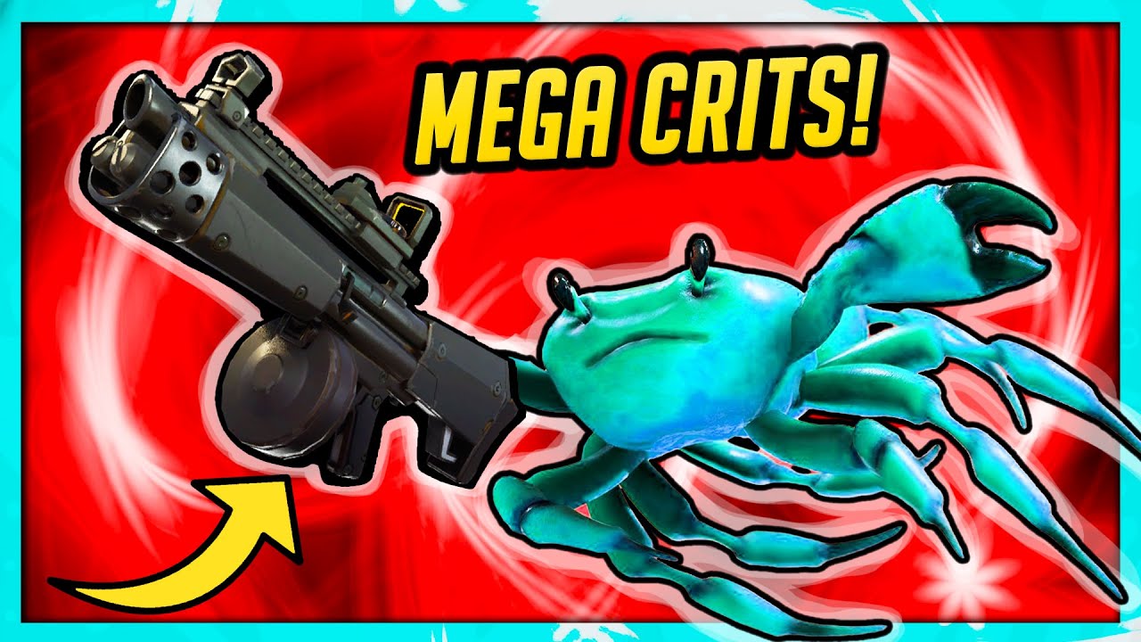 The ULTIMATE MEGA CRIT Auto Shotgun Build In Crab Champions! YouTube