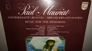 PAUL MAURIAT - Serie Melodies and Memories - Vol.10 - Music For The Memories (Ediçãp Brasil 1974)