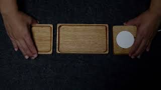 【Be-Craft Small Workshop 】oak wireless charging station