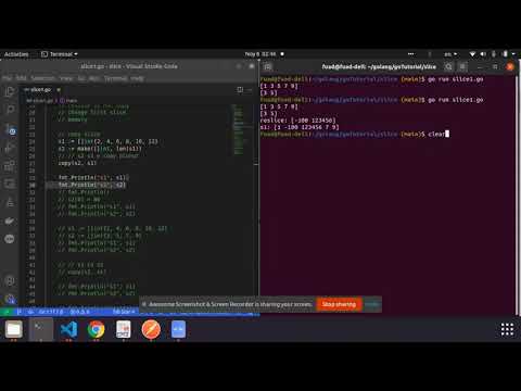 Golang Slice Copy