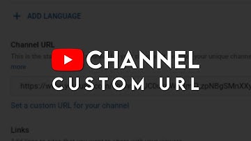 How To Create Custom Url For Youtube Channel