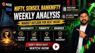 Nifty,Sensex, BankNifty, MidcpNifty, Finnifty &amp; Bankex Weekly Analysis | Next Week Market Prediction