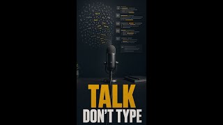 Stop Typing Your Prompts. Talk Them Instead.