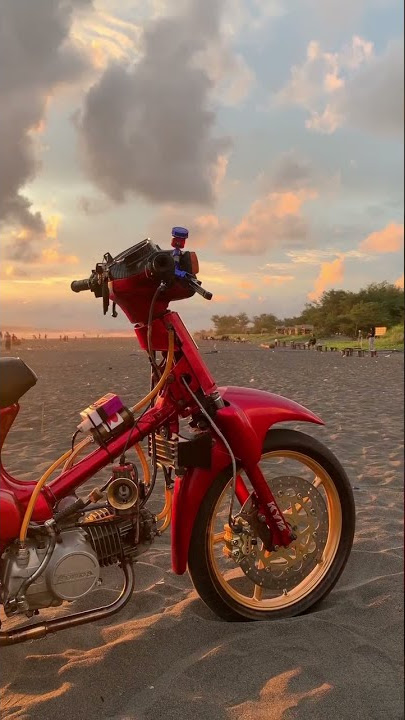 Cinematic Honda Supercub viral, modif keren ga ada obat. #shorts #storywa