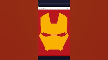 Python Turtle Code to Draw IronMan
