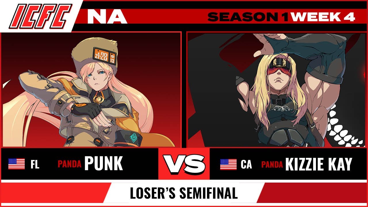 PANDA Punk (Millia) vs PANDA Kizzie Kay (Zato) Loser's Semifinal ICFC GGST NA - Season 1 Week 4