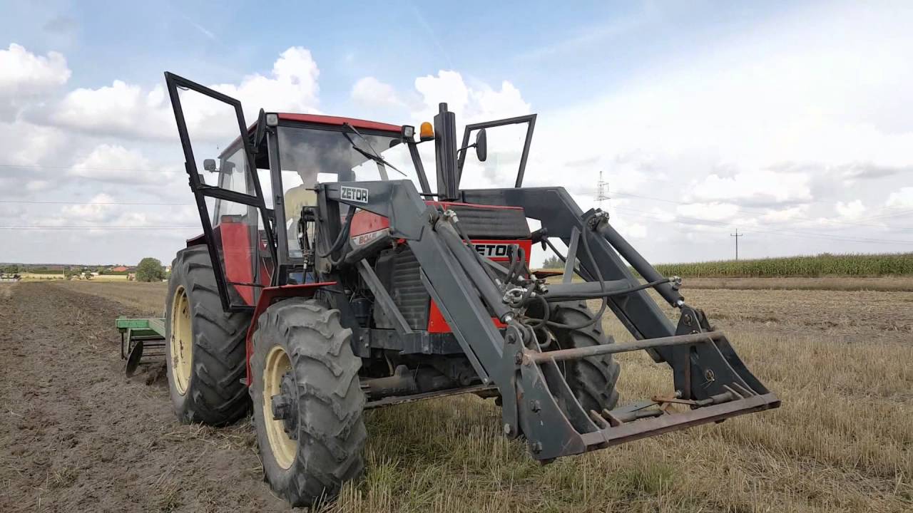Podorywka 2016 Zetor 8045 Engine Sound - YouTube