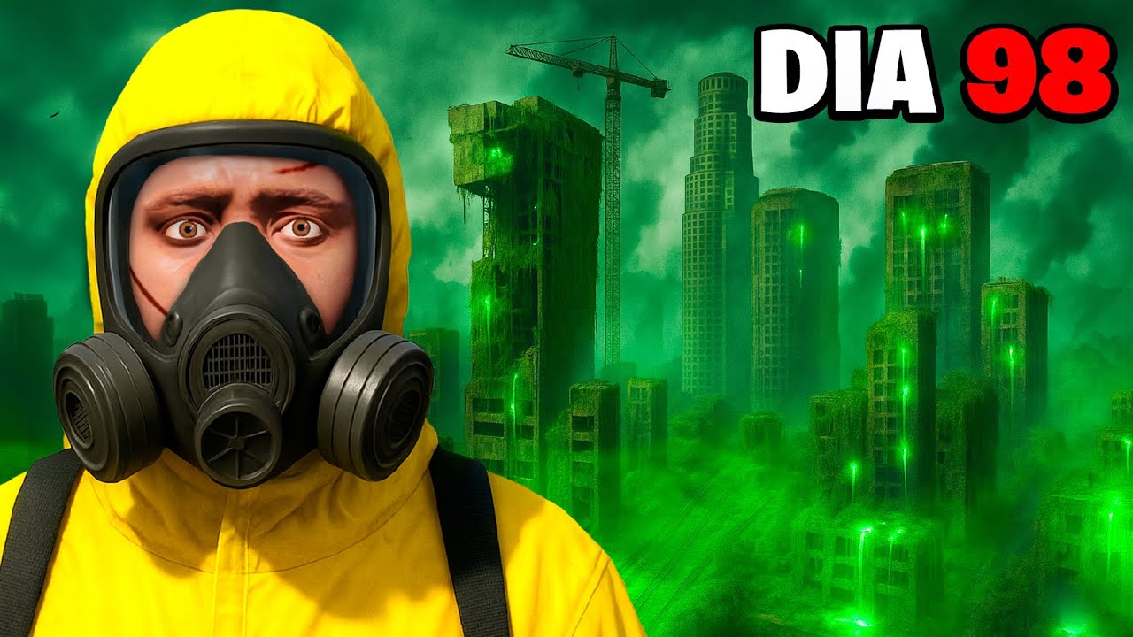 ВЫЖИВАЮ 100 ДНЕЙ ПРИ ЯДЕРНОЙ БОМБЕ В GTA 5!!!