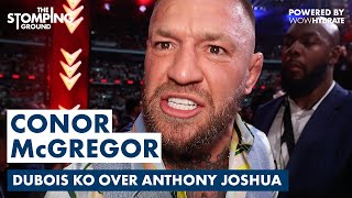 Thumbnail for Conor McGregor RAGES at Anthony Joshua Retirement Calls After Daniel Dubois Loss