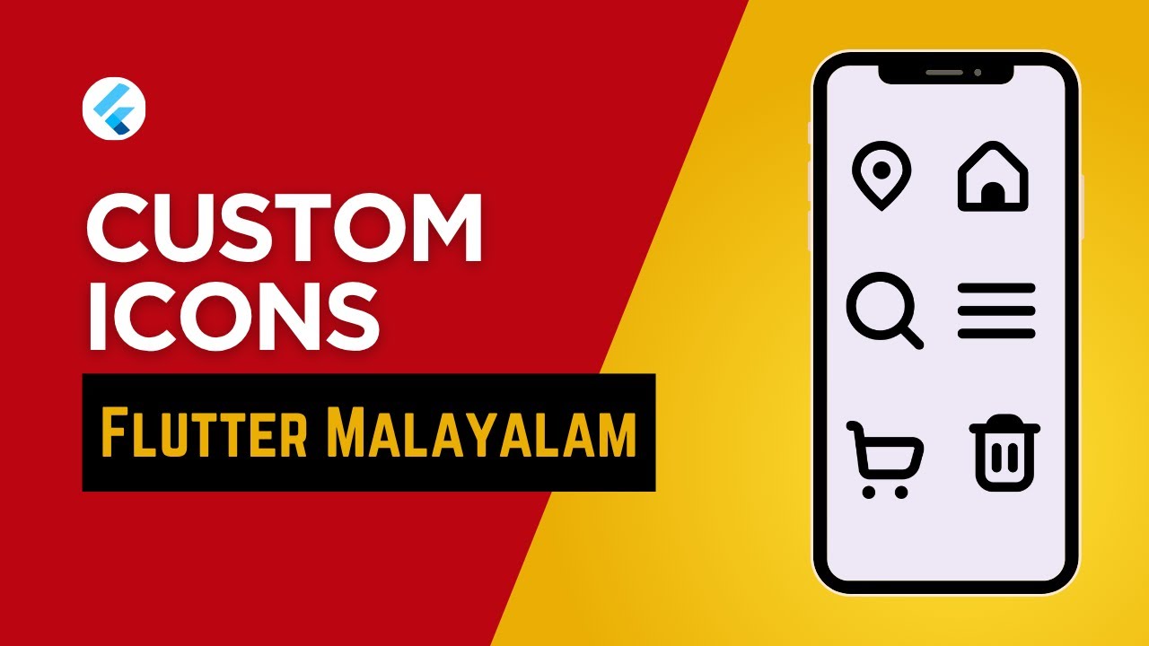 How to Add Custom Icons in Flutter | Flutter Icon Generator Tutorial ...