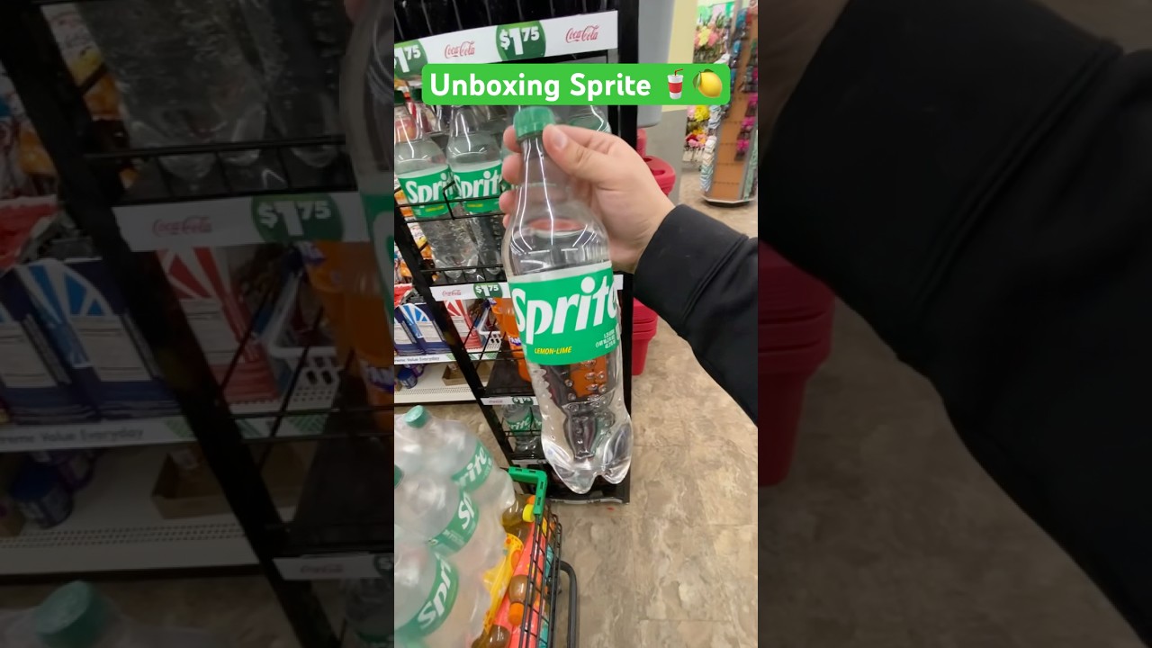 Unboxing Sprite 🥤🍋