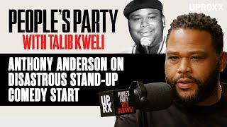 Anthony Anderson Describes His Disastrous Start As A Stand-Up Comedian | People's Party Clip