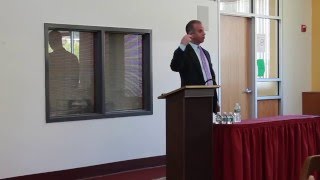 Guy Adami of CNBC's Fast Money at St.Thomas Aquinas College