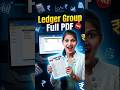 Tally Ledger Group Explained 💡 | Free PDF Download | Short Video
