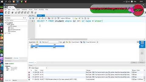 الدرس16 MYSQL انشاء قواعد البيانات logecal operator  OR in MYSQL العوامل المنطقية