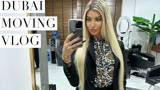 DUBAI VLOG: NEW HOUSE, NEW HAIR, BEAUTY CABINET TOUR &amp; NIGHTS IN.