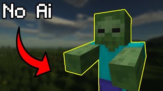 Minecraft: How to summon mobs with no AI [Quick Tutorial]